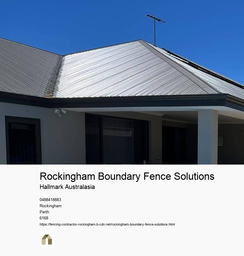 Rockingham Boundary Fence Solutions