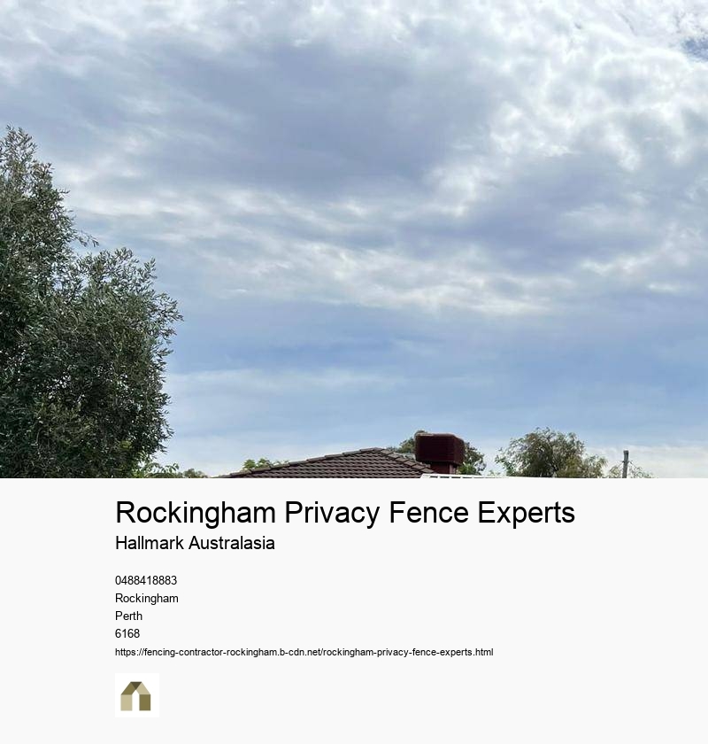 Rockingham Privacy Fence Experts